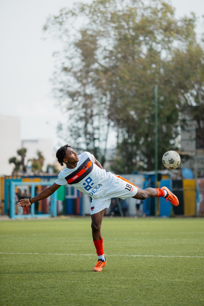 Madagascar football team celebrating historic victory