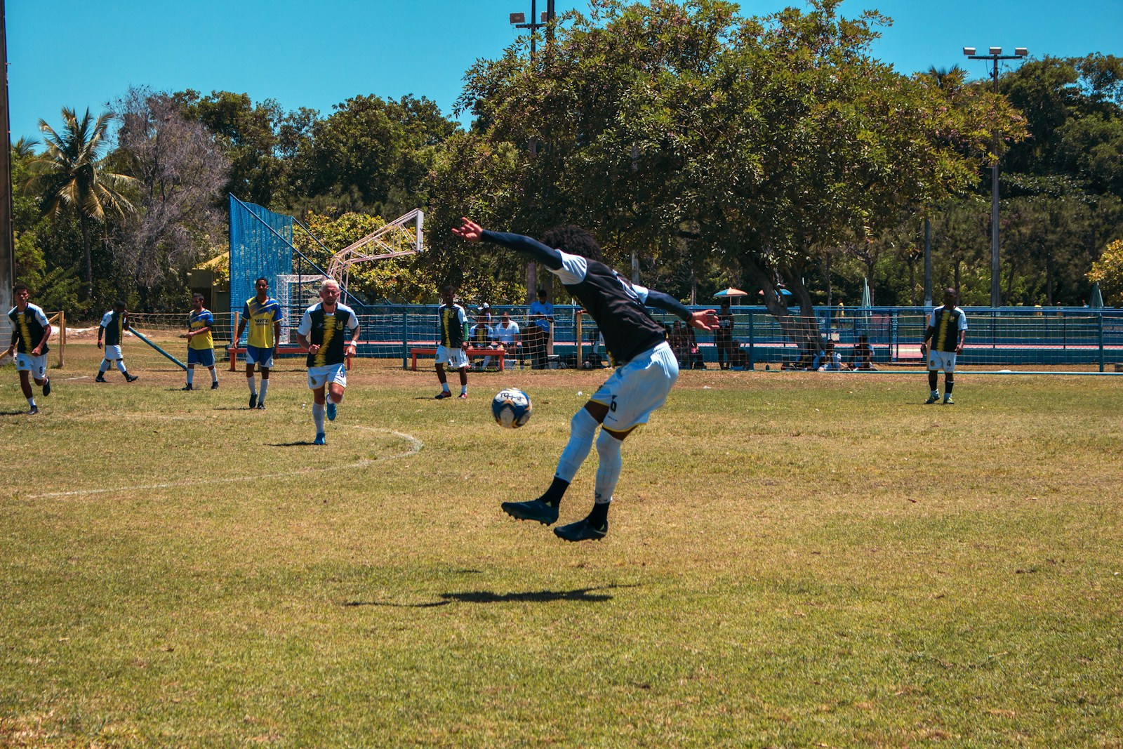 Peter Shalulile demonstrating leadership, skill, and performance on the football field