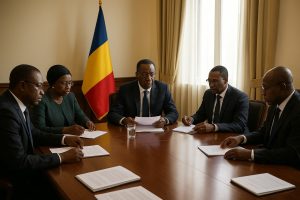 Chad constitution changes: 5 shocking global stakes revealed Chad constitution reforms discussed by officials in a conference room