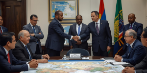 South-South Ties: Steps Driving Africa-Latin America Pact South-South Ties: African and Latin American leaders collaborating on sustainable development projects