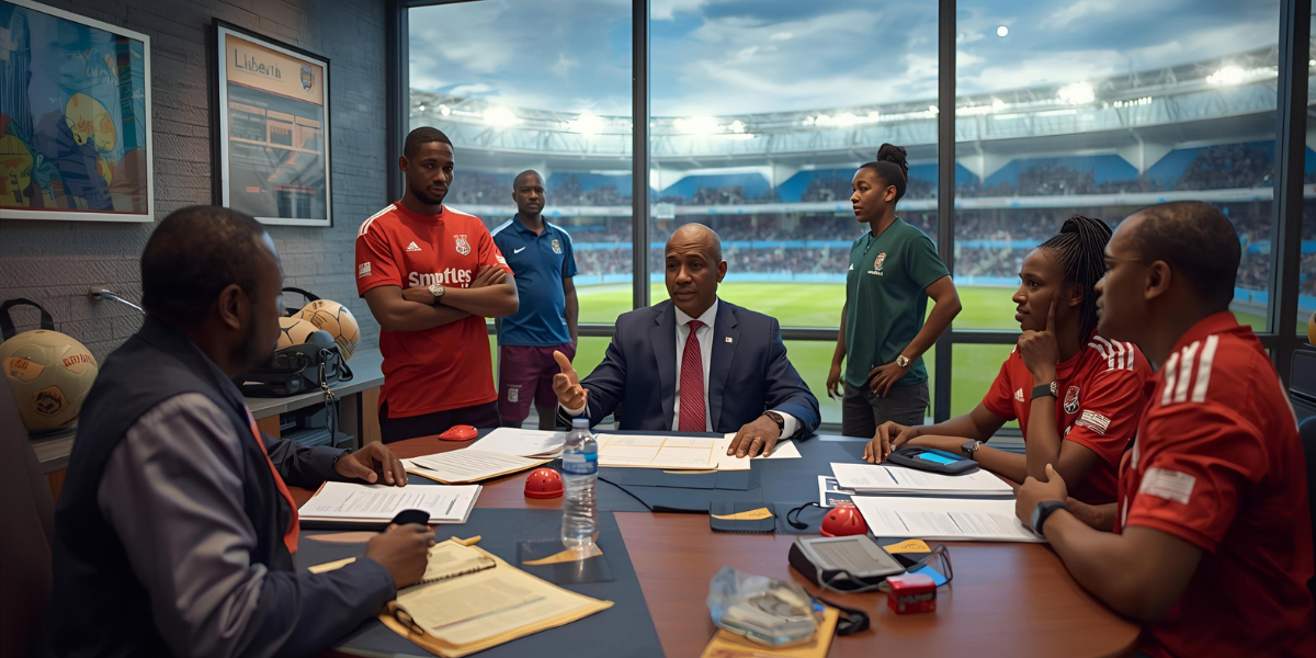 Liberia Sports: Minister reviewing sports development plans with athletes and staff