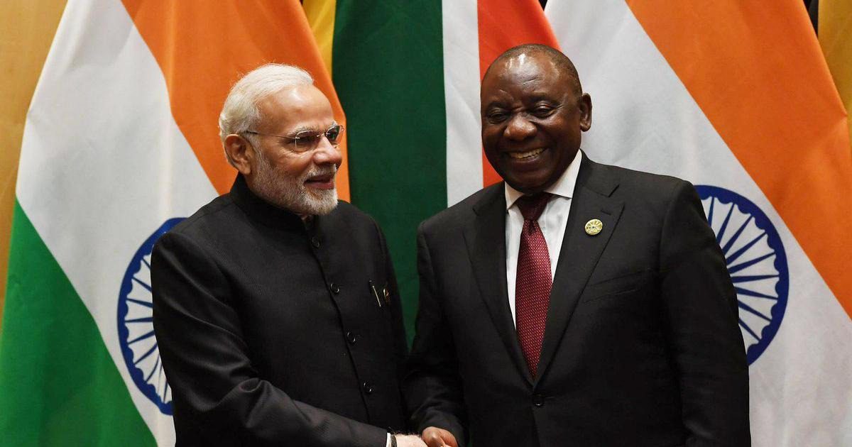 Modi Ramaphosa